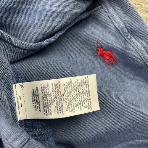 Polo Ralph Lauren Spa Terry Shorts Mens 4XLT Blue Lightweight Fleece - Picture 3 of 7