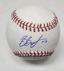 Brandan Bidois Signed Autographed Game Used Major League Baseball PIRATES