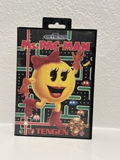 Ms. Pac-Man Sega Genesis Tengen 1991 Game + Original Case No Manual Tested
