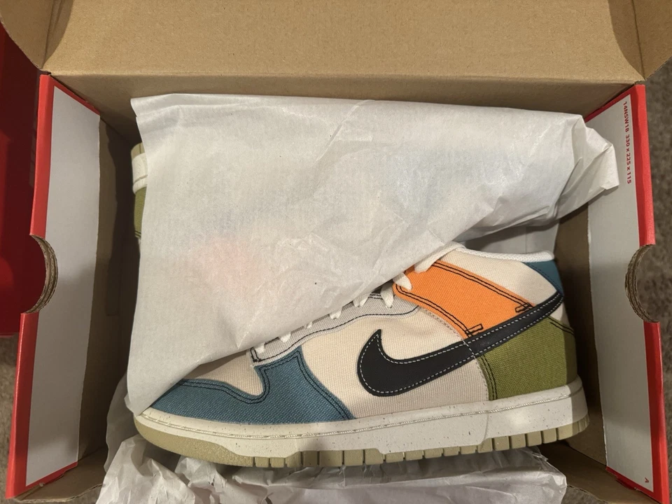 Nike Dunk Mid 'Pale Ivory Multi-Color' - Image 2 of 4