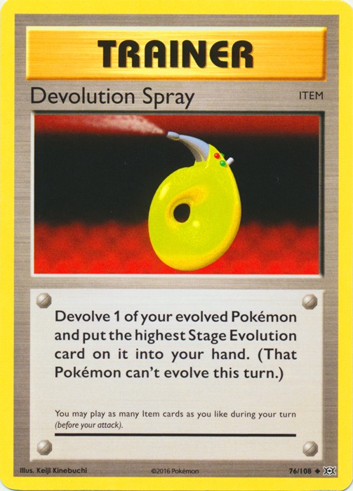 Devolution Spray - 76/108 - Uncommon - Near Mint