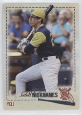 2019 Topps Big League Players Weekend Nicknames Christian Yelich #PW-5 0w8