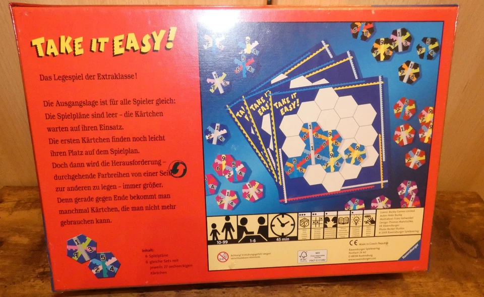 Take it easy von Ravensburger für 1 - 6 Spieler - NEU - Bild 2 von 2