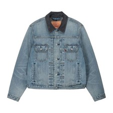 Stussy x Levis Embossed Trucker Jean Jacket I...