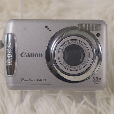 Canon PowerShot A480 kompakte Digitalkamera getestet funktionierender Verkäuf...