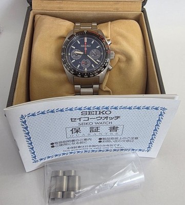 Seiko Prospex Speedtimer V192-0AF0 SBDL087 Chrono Solaruhr V guter Zustand