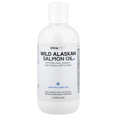 DNA Pet, Wild Alaskan Salmon Oil, For Dogs, 8 fl oz (237 ml)