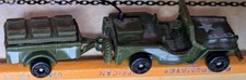 Zylmex T432 US Army Jeep and Trailer 3A-43 in Camo
