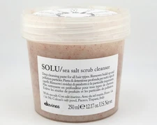 Davines SOLU Sea Salt Scrub Cleanser 250ml | 12 oz | SHIP FAST