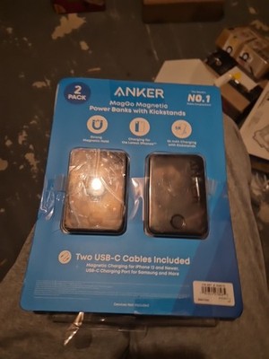 Anker MagGo Magnetic Power Bank 5000mAh 2-Pack