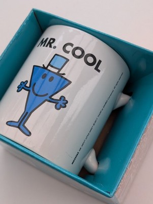 Mr. Men Mr. Coole Tasse Offiziell 11 Unzen Kaffee Tee Tasse Neu im Karton Geschenk 2017 Sanrio