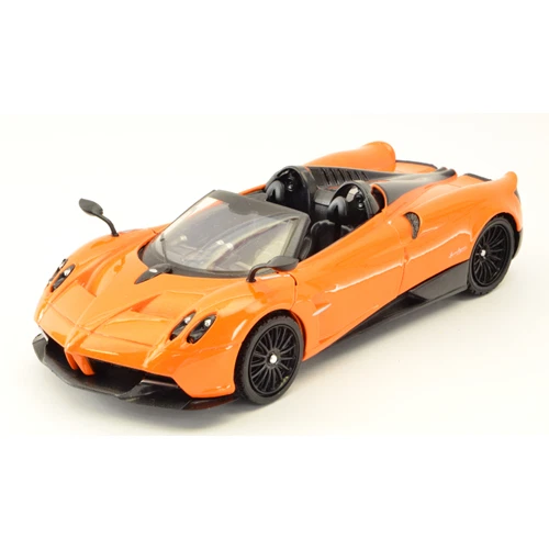 PAGANI HUAYRA ROADSTER 2018 ORANGE 1:24 Motormax Auto Stradali Modellino Nuovo - Immagine 2 di 3