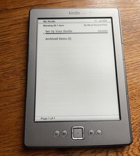 Amazon Kindle 4th Gen. Selling as faulty. Device is discontinued .