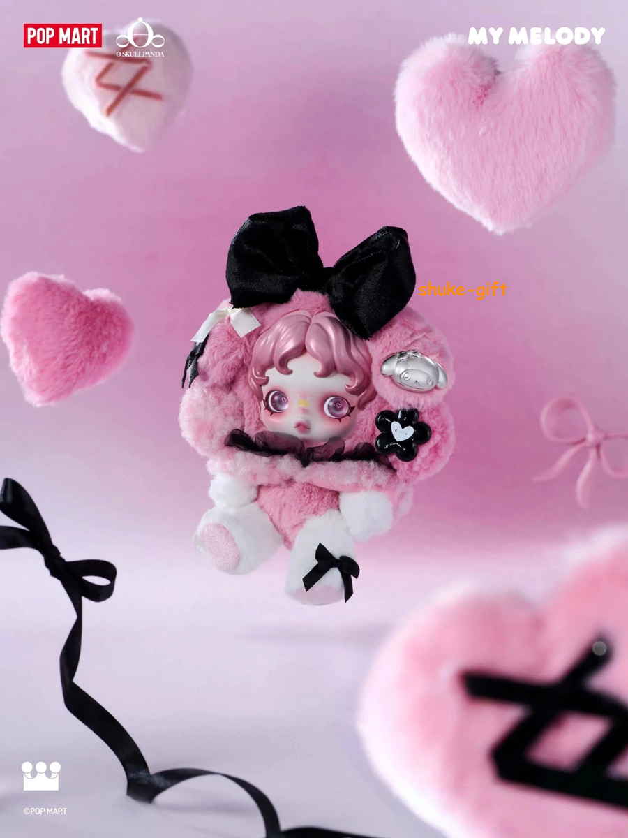 Skullpanda x My Melody & Kuromi Series Figure Toy Gift Authentic