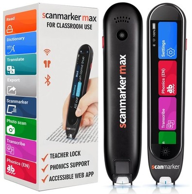 Scanmarker Max Reading Pen Phonics Assistance Classroom