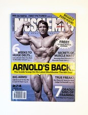 MuscleMag International 224 Jan/Feb 2001 Arnold Schwarzenegger Bodybuilding Maga
