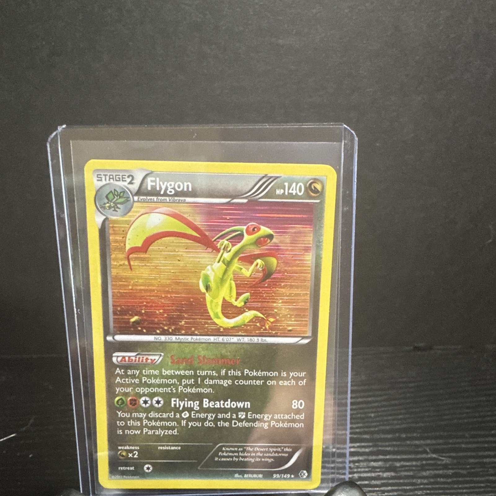 Flygon 99/149 Boundaries Crossed Holo 2012 Pokemon TCG English 