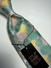 NWT VERSE 9 MULTI COLOR GEOMETRIC STYLE PRINT SILK DESIGNS NECK TIE & HANKY