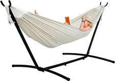 Lazy Daze Portable Hammock W/ Stand Free Standing Hammocks Indoor Outdoor Patio