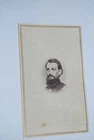 CDV photo with Civil War Soldier & Civil War Tax Stamp - Portsmouth NH