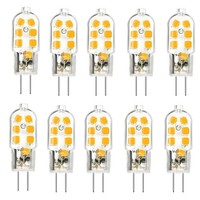 G4 LED Lampen 2W 200Lm Warmweiß 3000K Stiftsockellampe Ersatz 20W Halogen Set