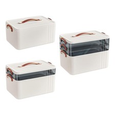 Portable Medical Box Medical Storage Box Lidded Simple Large Capacity Practical