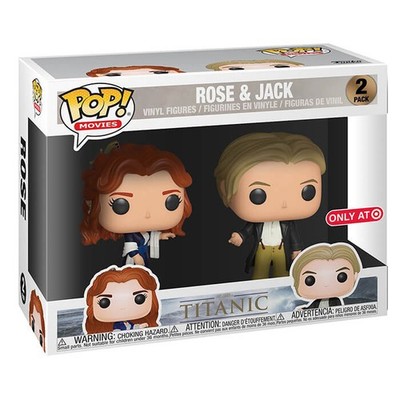 Funko POP! Movies Titanic Rose & Jack Target Exclusive Vinyl