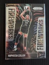 🏀 Napheesa Collier FIREWORKS 2025 WNBA Prizm No. 7 🏀