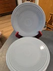 FIESTAWARE Periwinkle Blue 7 1/4" Salad Dessert Plates Fiesta Lot Of 4