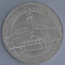 1978 Austria 100 Schilling Gmunden silver coin Austrian Mint