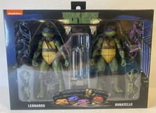 TMNT NECA 2-Pack Leonardo Donatello Walmart Exclusive Ninja Turtles Figures