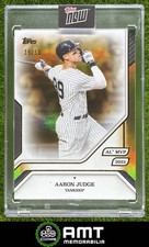 Aaron Judge 2025 Topps MVP Gold Foil 35/50 New York Yankees #31