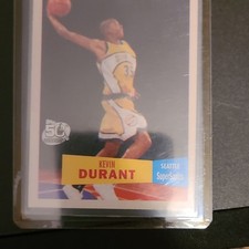 Topps 2007-08 Kevin Durant Rookie #112 Seattle SuperSonics Basketball Card. rookie card picture