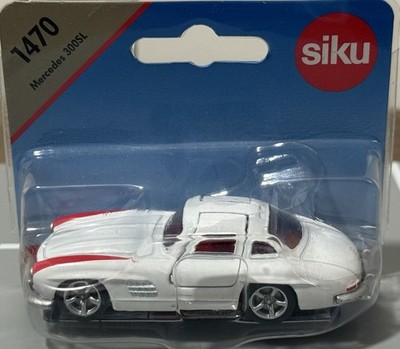 SIKU 1470 Mercedes-Benz 300 SL weiß-rot 1:55 in OVP