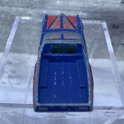 Vintage Original 1973 Hot Wheels Redline Breakaway Bucket Blue