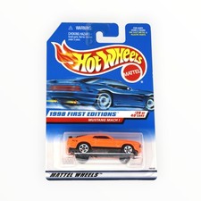 Hot Wheels Mustang Mach 1 670 - Orange - 1998 Mainline A