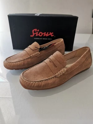 Sioux Carmona Mokassins Loafer Slipper Super Soft Hand genäht Leder Damen Gr 41 - Bild 1 von 4