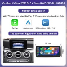 10.25"CarPlay Touch Screen Autoradio für Mercedes Benz C/GLC/V/XKlasse W205 X253 10.25"CarPlay Touch Screen Autoradio für Mercedes Benz C/GLC/V/XKlasse W205 X253