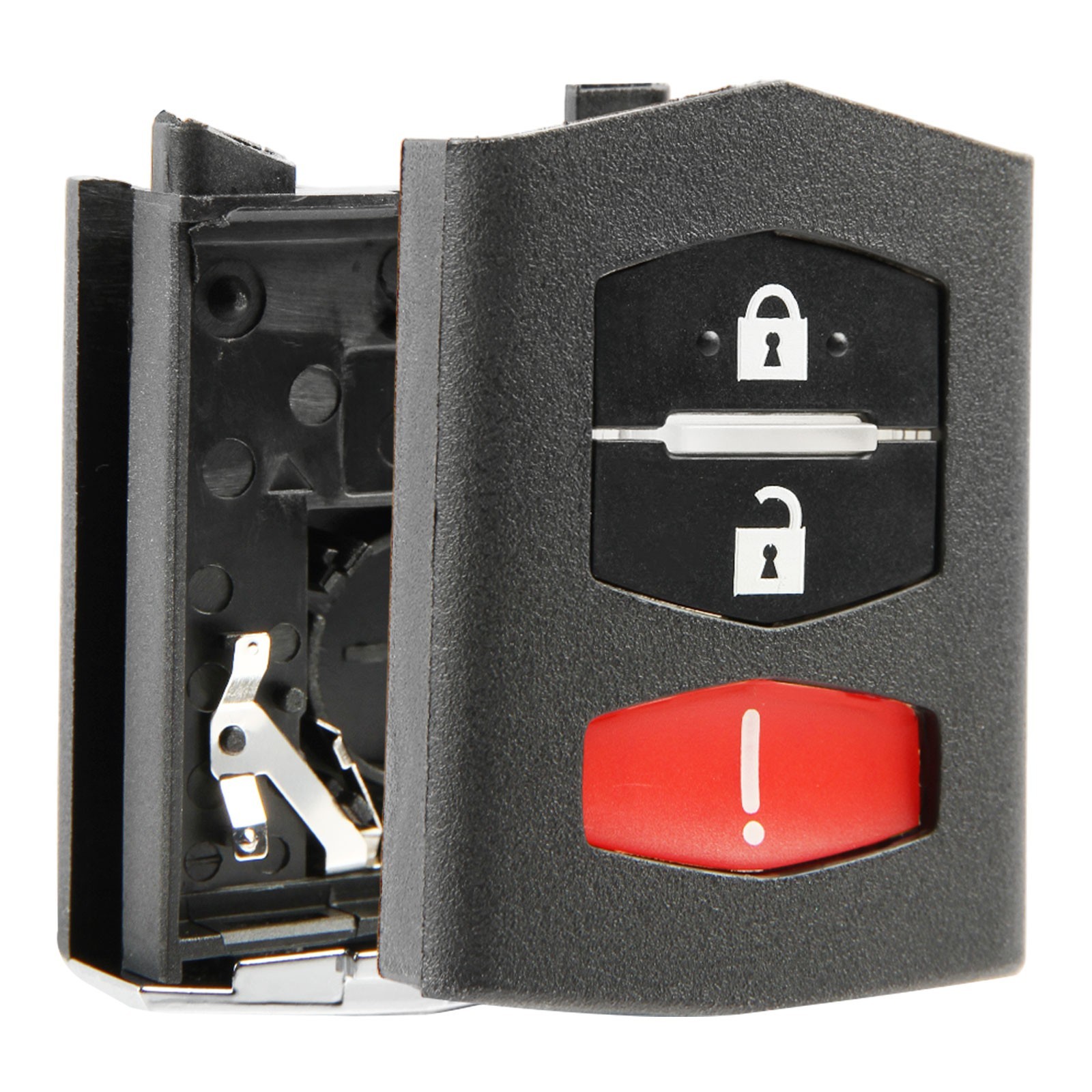 Remote Car Key 3btn Flip Shell Case for 2012 2013 2014 2015 Mazda