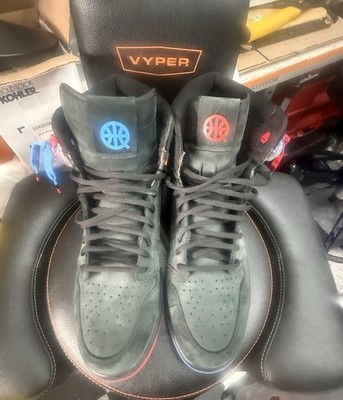 Jordan 1 Retro OG High Quai 54 Size 16 Minor Custom