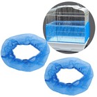 2PCS Bird Cage Cover Birdcage Polyester Mesh Cover Catcher Universal P CEL