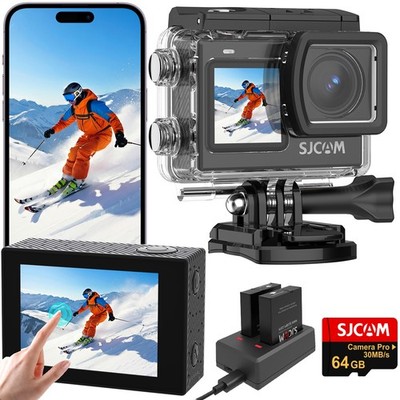 SJCAM  SJ6 Pro 4K 60FPS Action Camera TouchScreen 24MP 6-Axis Stabilization