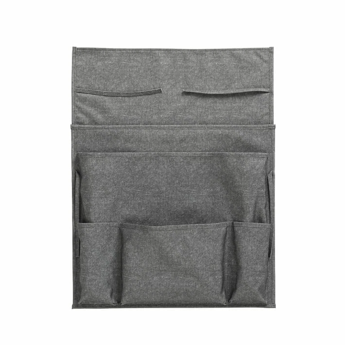 Silla reciclada Pottery Barn Teen respaldo ahorro de espacio/carbón nueva con etiquetas Foto 2 de 3