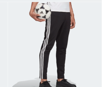 adidas Tiro Track Pants Mens 2XL French Terry Soccer Training