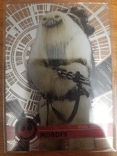 2017 Star Wars High Tek #94 Moroff Form 2 Pattern 1 NM-Mint