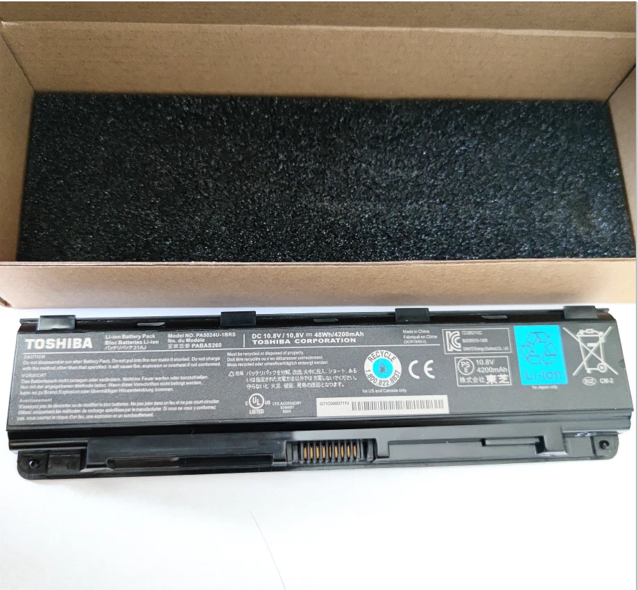 Genuine OEM PA5024U-1BRS Battery For Toshiba Satellite C850 PABAS260 48Wh - Image 2 of 4