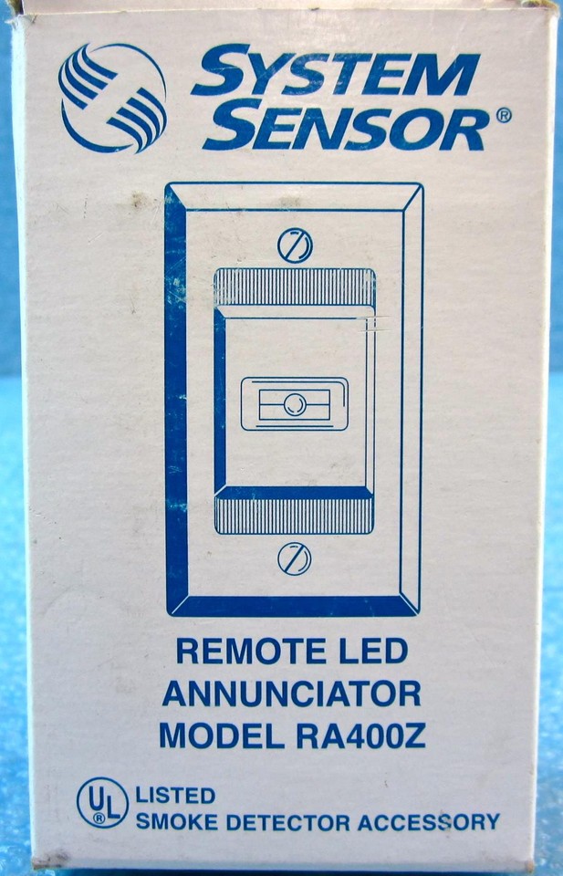 System Sensor Remote Led Indicator #2 SYSTEM SENSOR RA400Z REMOTE LED ANNUNCIATOR - NEW | eBay