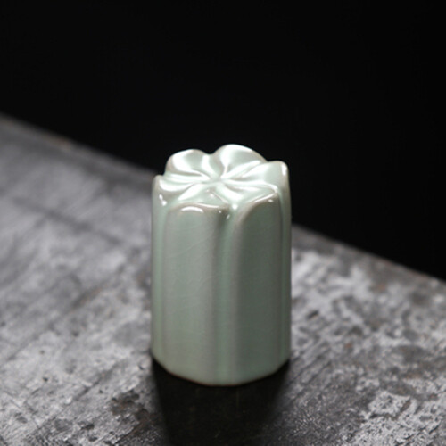 Pot Gaiwan Creative Ruyao Crackle Glaze Rack