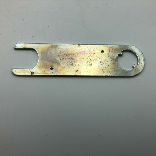 Llave herramienta ajuste avión modelo Cox No. 1230 EE. UU. 4" largo inusual - Imagen 11 de 12