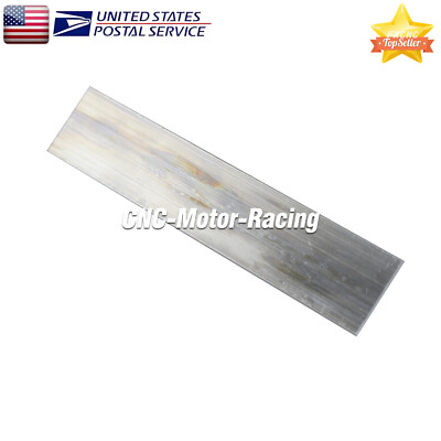 2pcs Aluminum Alloy Raw Material Flat Plate Sheet Long 150mm/5.91inch Thick 2mm